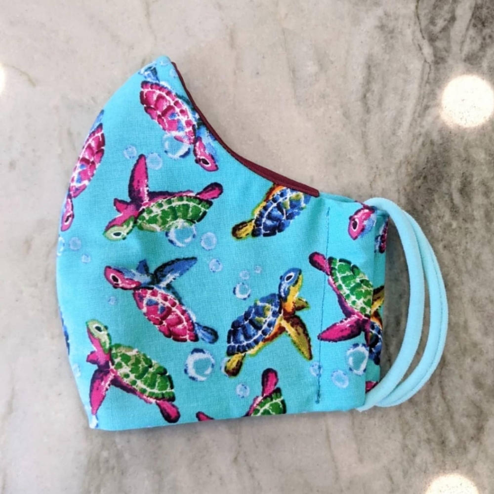 Sea Turtle Face Mask